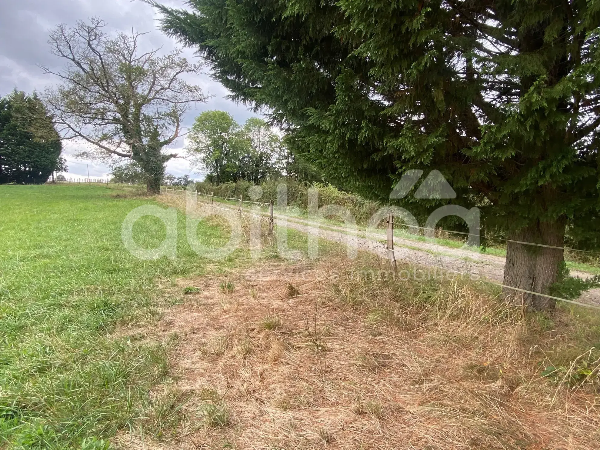 Terrain constructible de 1765 m² à Cherves-Chatelars dans un environnement paisible 