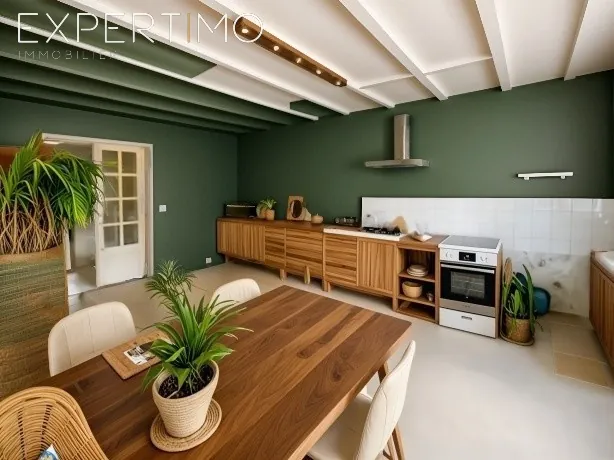 Maison à Pons de 126 m² avec jardin, 3 chambres et cave au centre-ville 