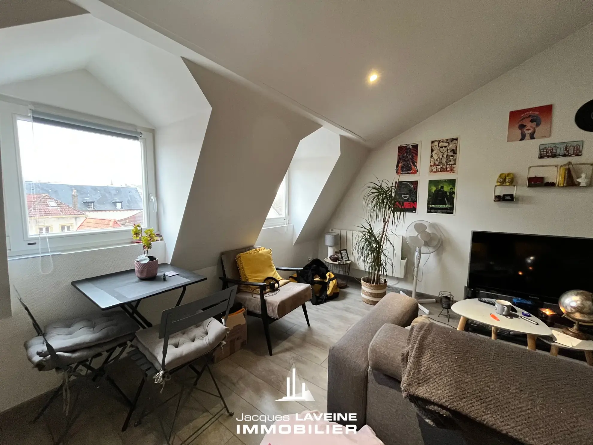 Appartement 1 pièce avec mezzanine à Metz centre - Investissement locatif 