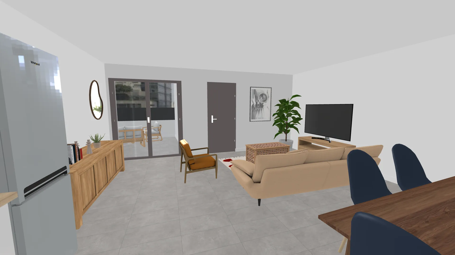 Appartement neuf de 74 m² avec terrasse et parking à Jonquières