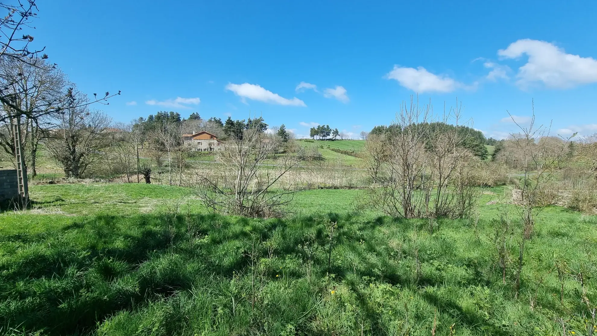 Terrain constructible à vendre à Coucouron, 4 165 m² avec permis, au prix de 54 000 € 