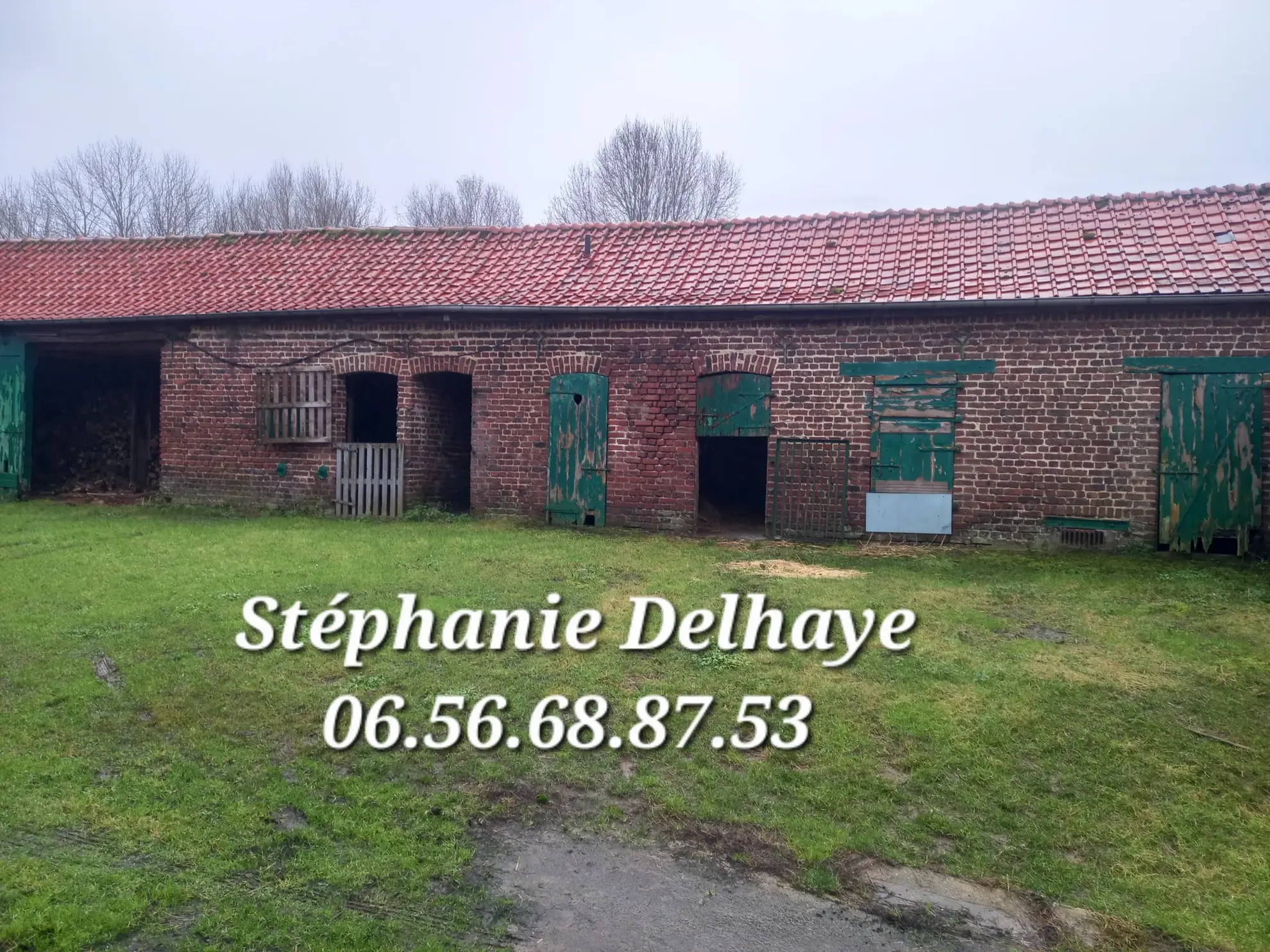 Belle maison de 175 m² avec dépendances et terrain à Erin – Potentiel pour artisan ou animaux 