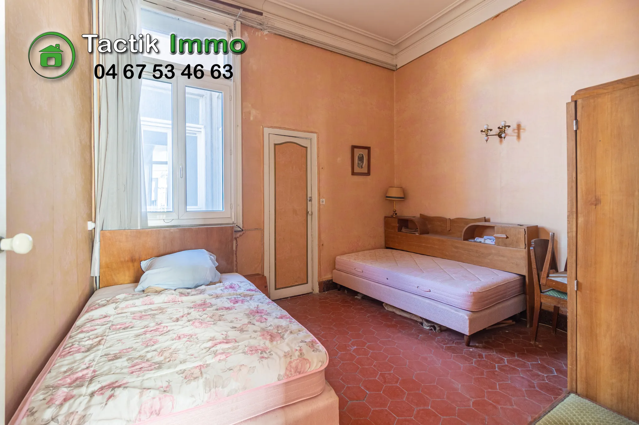 À vendre appartement traversant de 82 m² à Sète, cœur du centre-ville 