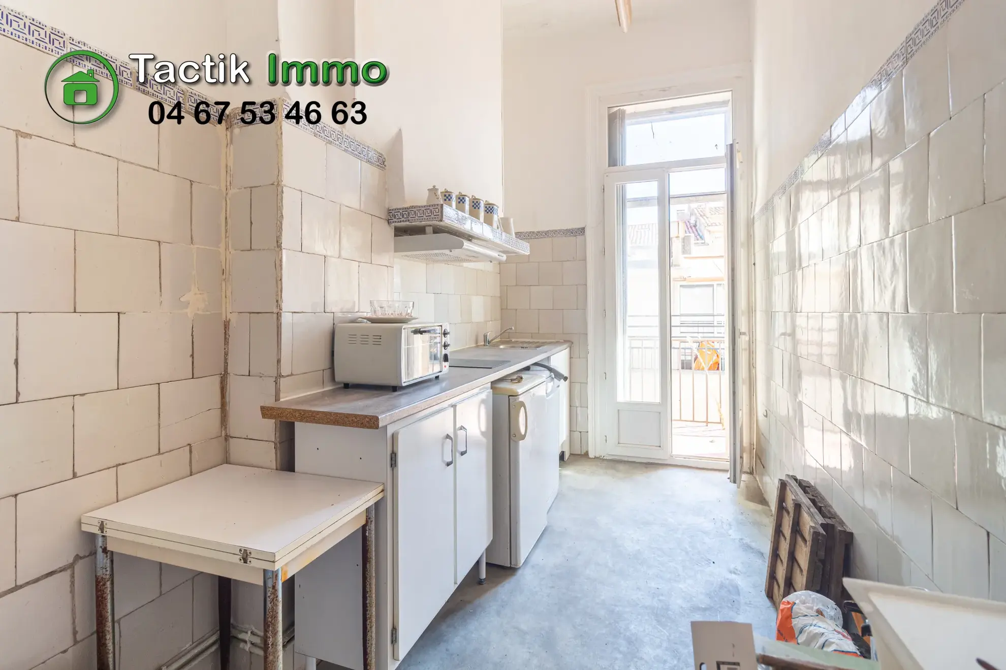À vendre appartement traversant de 82 m² à Sète, cœur du centre-ville 