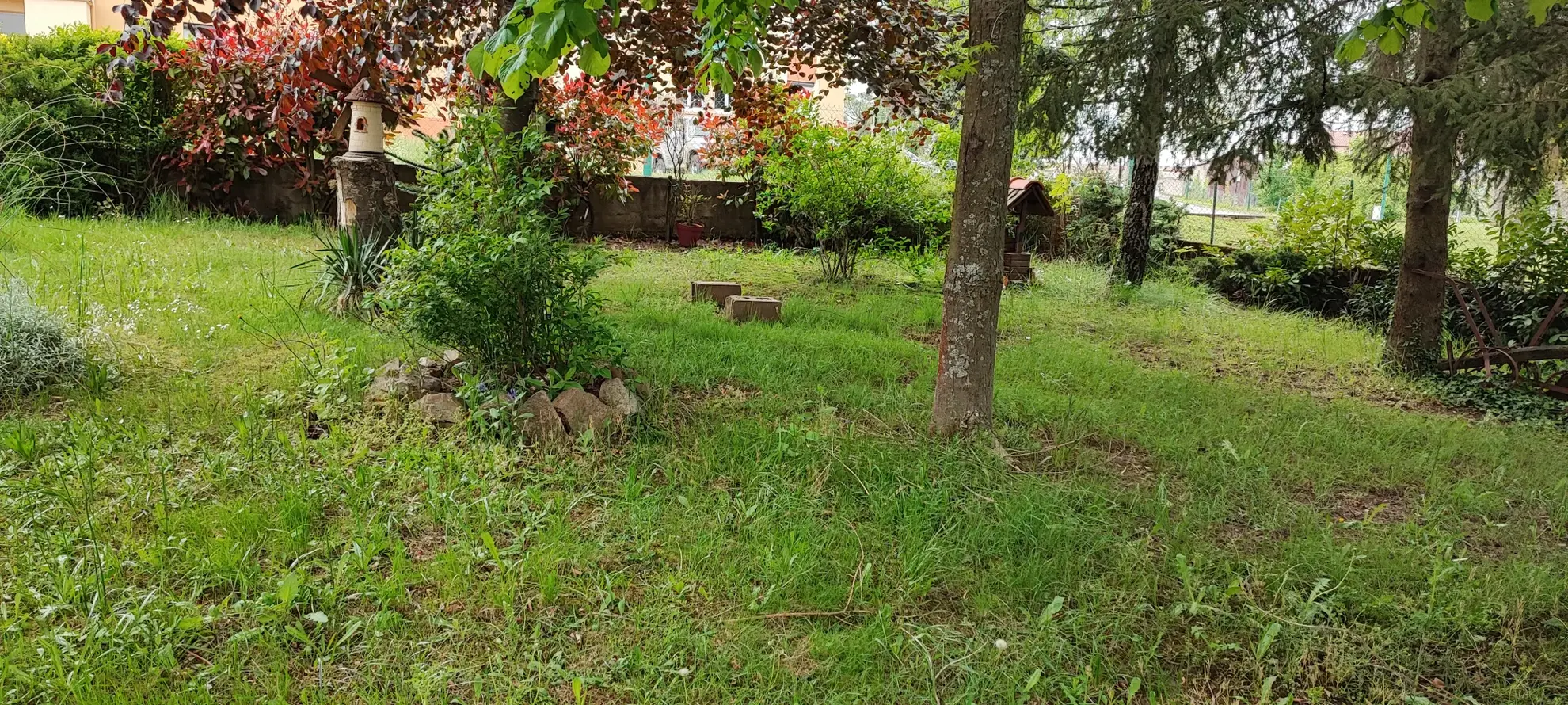 Villa à vendre à Saint-Laurent-de-Chamousset avec grand terrain clos 