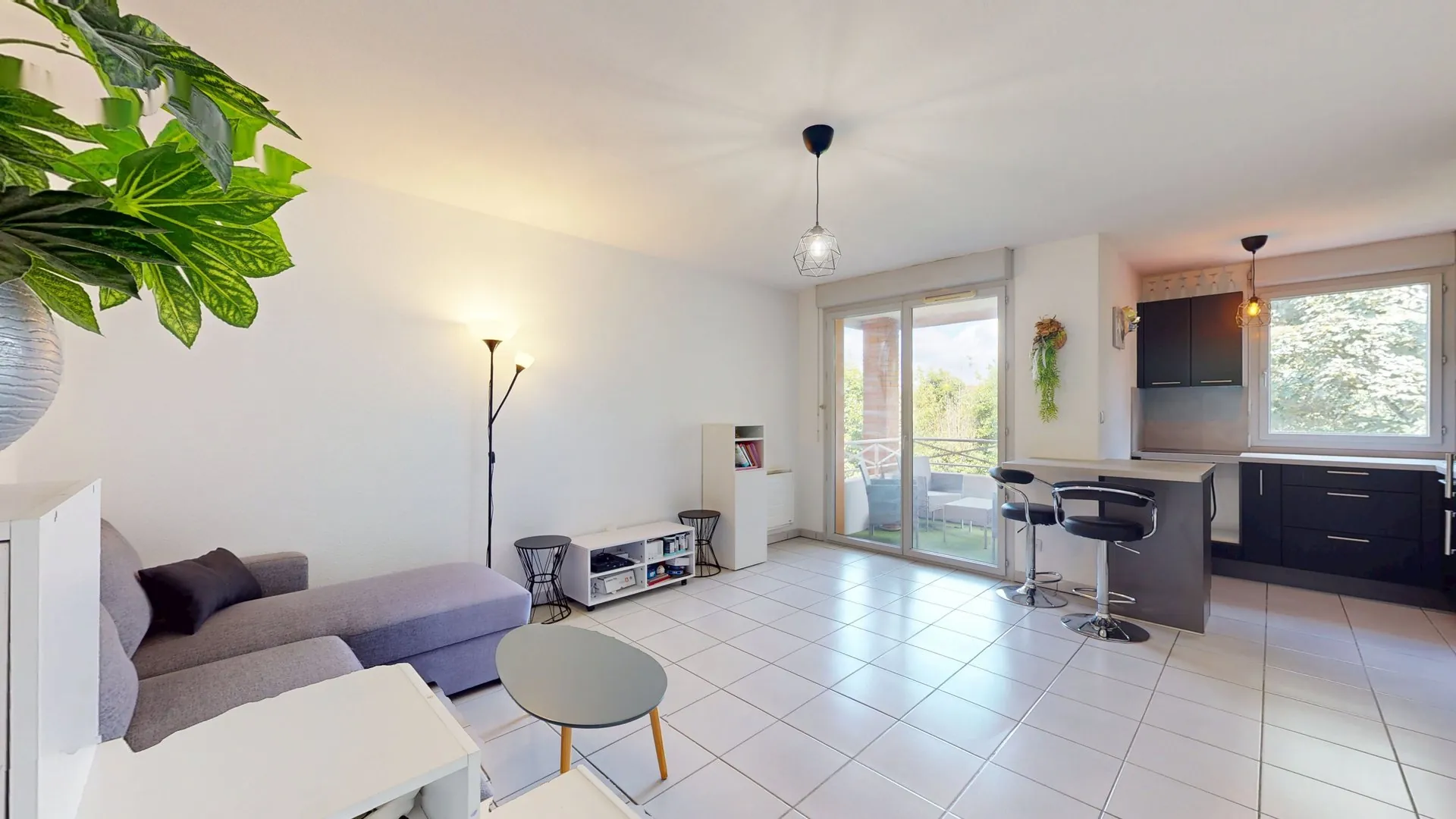 Appartement T2 à Toulouse Croix Daurade avec terrasse et parking aérien