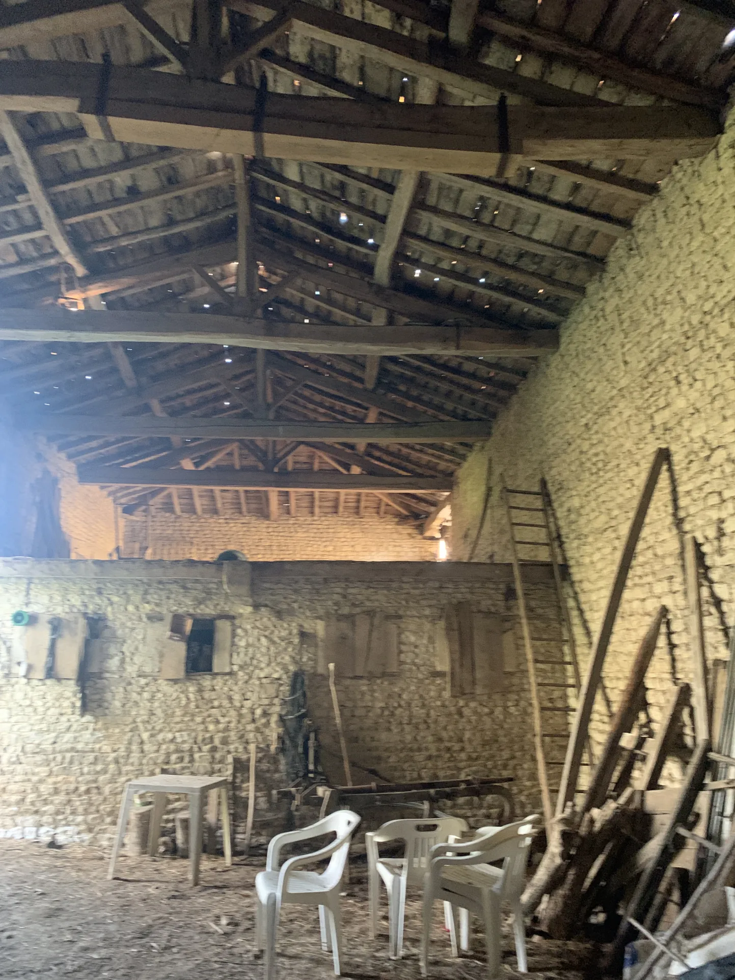 Maison à rénover de 100 m² avec dépendances à Cresse (17160), grand potentiel 