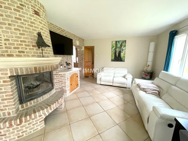 Maison à vendre à 15 min de Château-Thierry, proche Roissy, jardin spacieux et prestations de qualité 