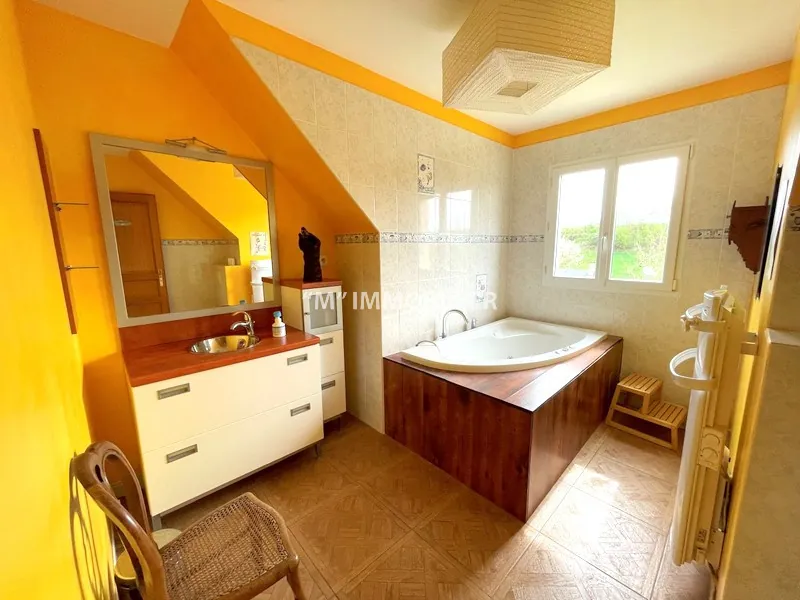 Maison à vendre à 15 min de Château-Thierry, proche Roissy, jardin spacieux et prestations de qualité 