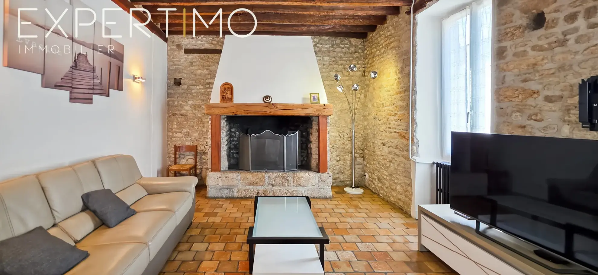 Belle maison en pierre avec dépendances et jardin à Rouvray-Saint-Denis 