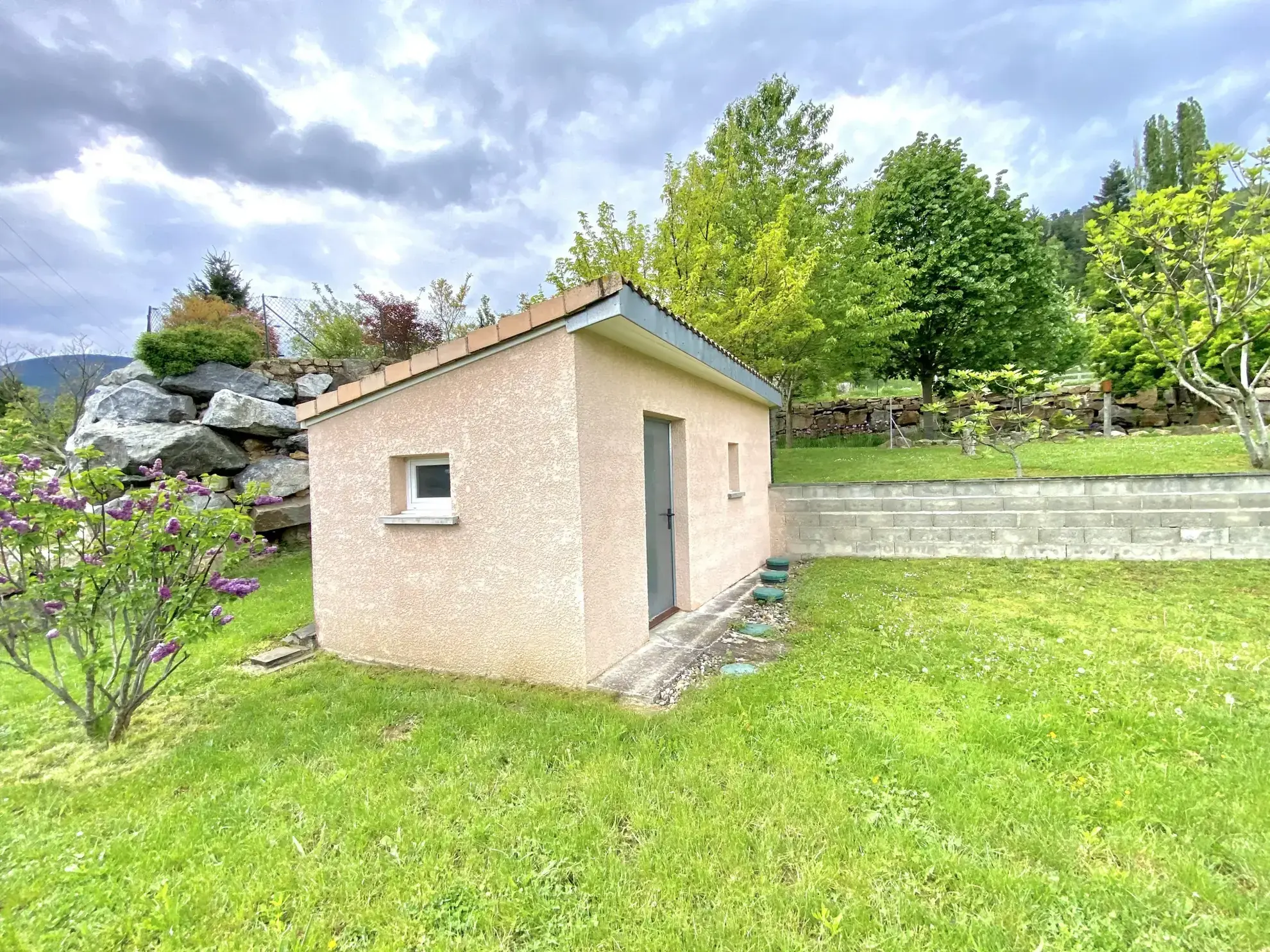 Maison de plain-pied accessible avec véranda à Vanosc en Ardèche 