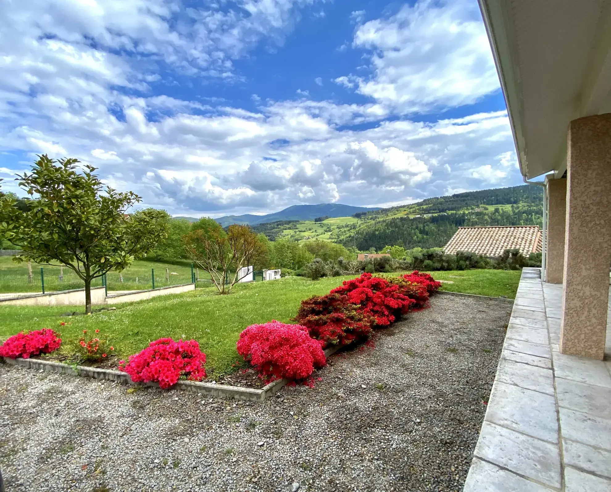 Maison de plain-pied accessible avec véranda à Vanosc en Ardèche 
