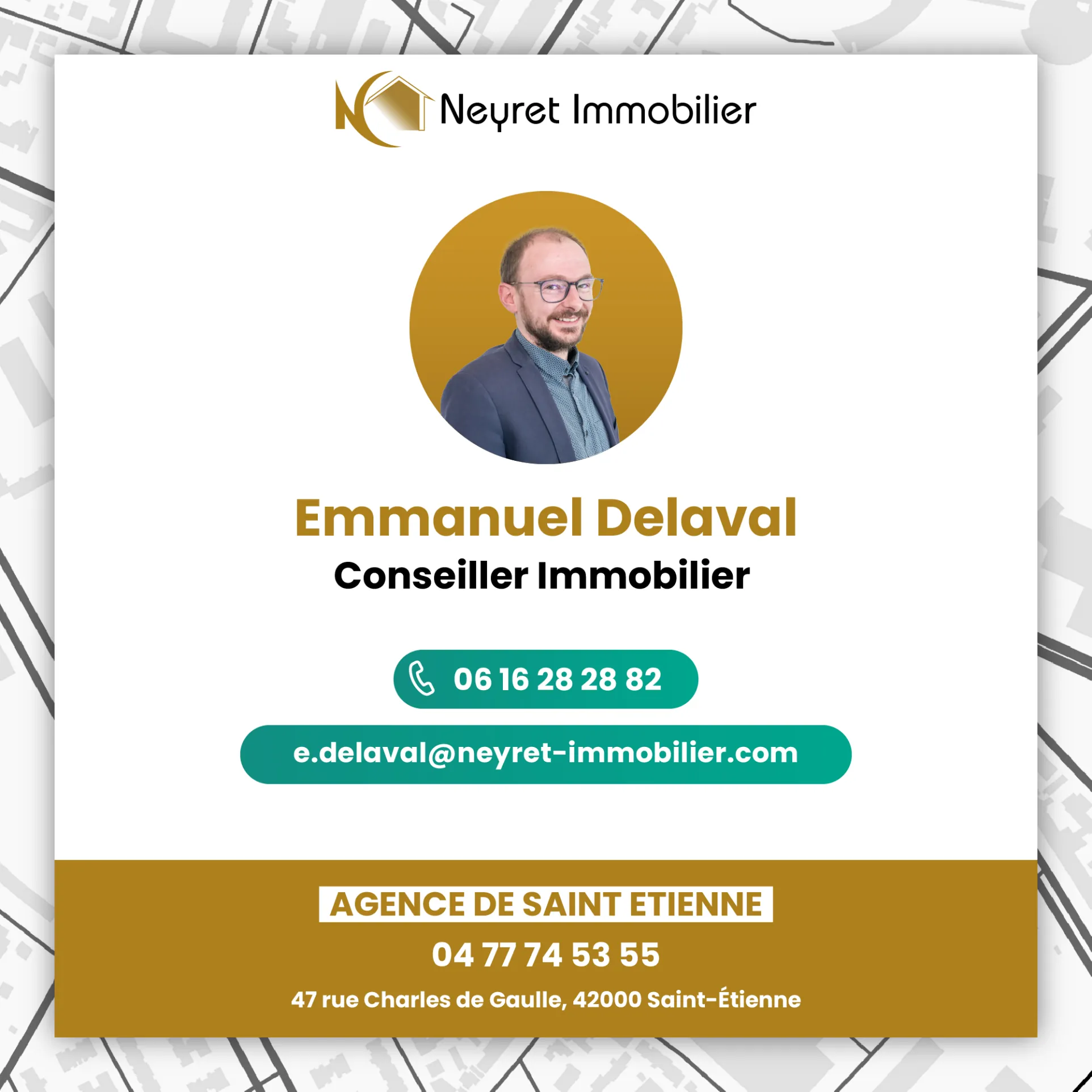 Appartement T4 à rénover à Saint-Étienne Solaure avec balcon et parking collectif 