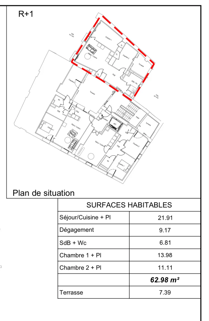 Appartements T3 avec terrasses à Lodève, centre-ville, livraison 2027, sous conditions de ressources 
