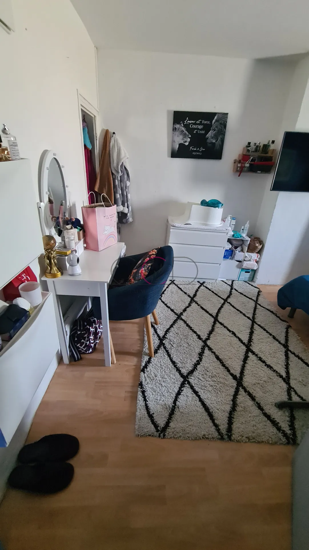 Appartement T2 lumineux de 36,64m² avec balcon à Coudoux, idéal premier achat ou investissement 