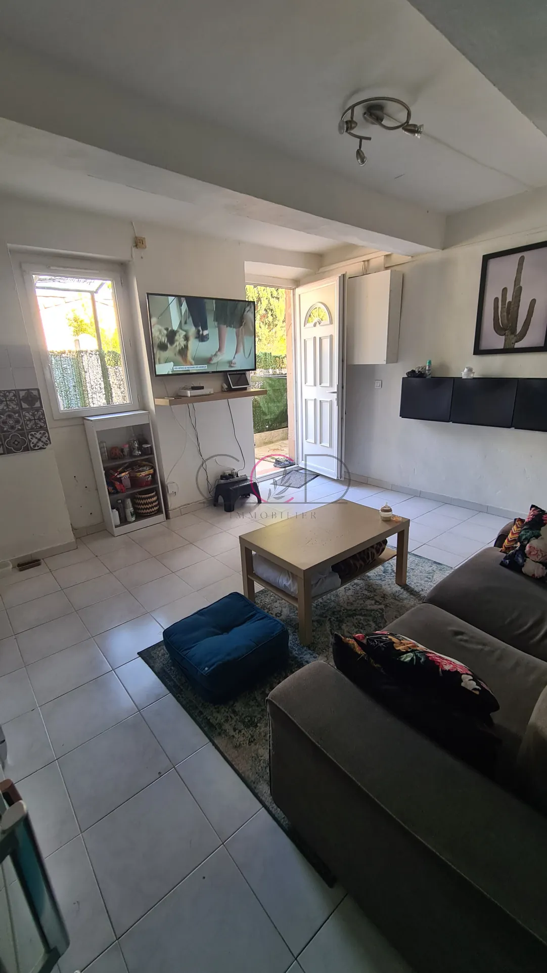 Appartement T2 lumineux de 36,64m² avec balcon à Coudoux, idéal premier achat ou investissement