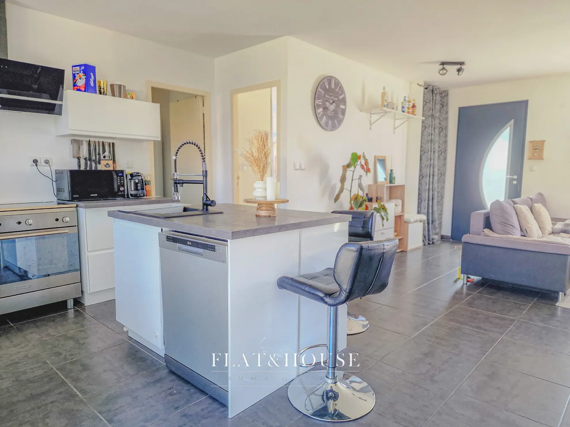 Belle maison de plain-pied avec jardin à Saint Michel Chef Chef 