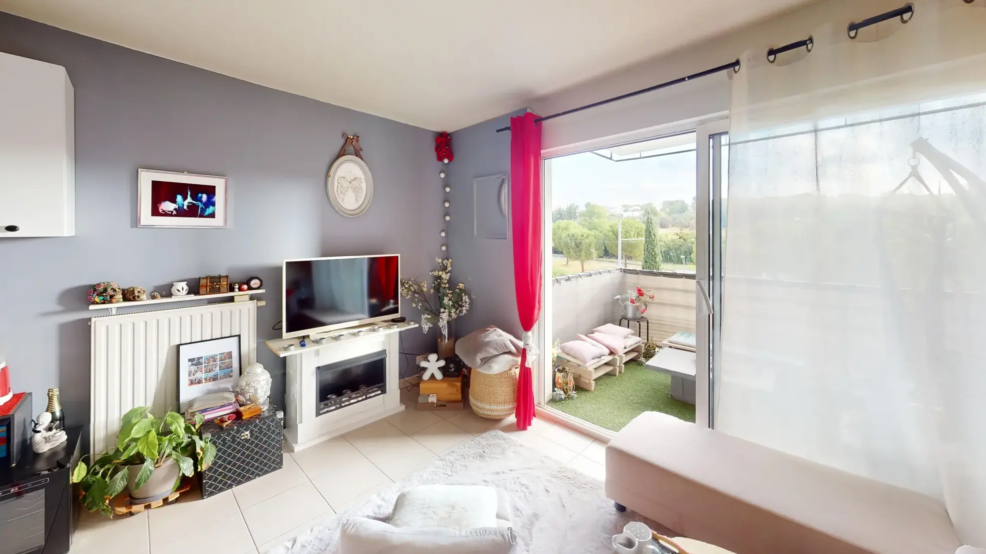 A vendre charmant appartement T3 avec terrasse et parking en sous-sol à Montpellier 