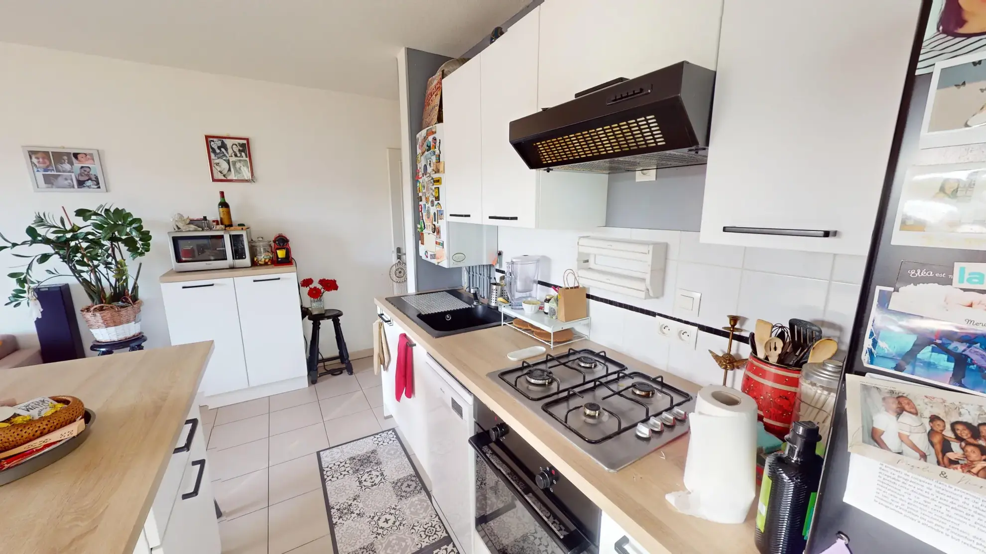 A vendre charmant appartement T3 avec terrasse et parking en sous-sol à Montpellier 
