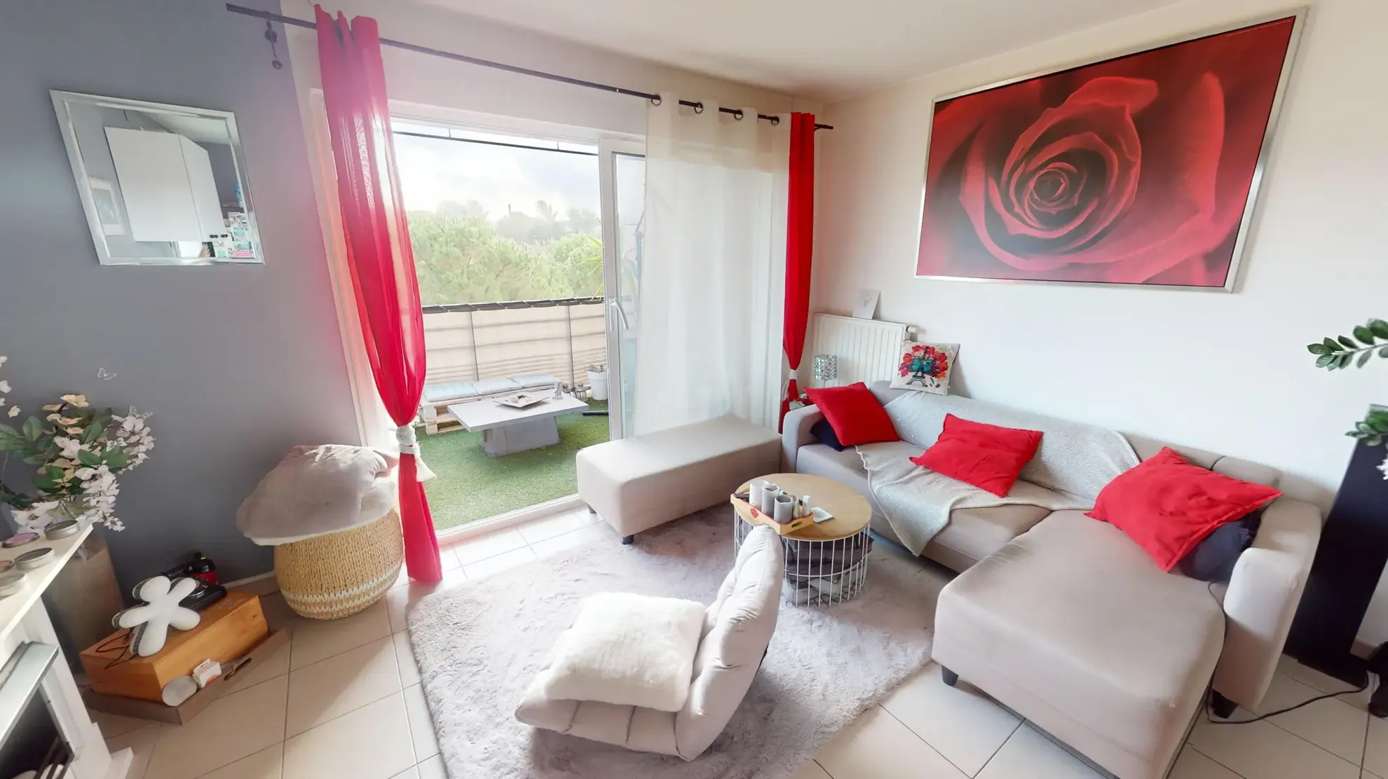 A vendre charmant appartement T3 avec terrasse et parking en sous-sol à Montpellier 