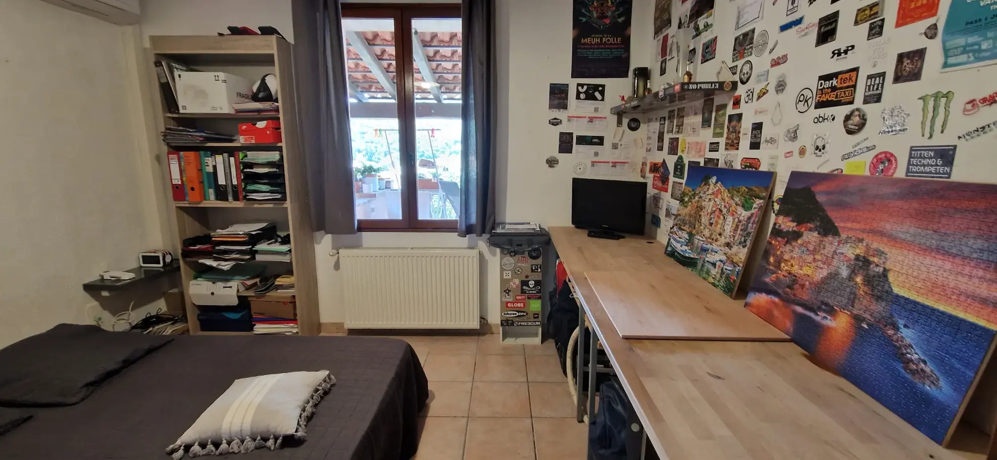 Maison de plain-pied avec vue Cévennes à La Grand Combe 