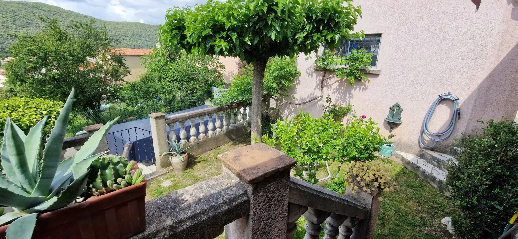 Maison de plain-pied avec vue Cévennes à La Grand Combe 