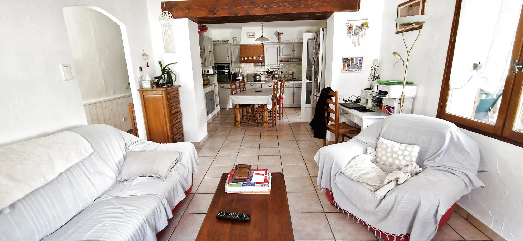 Maison de plain-pied avec vue Cévennes à La Grand Combe 