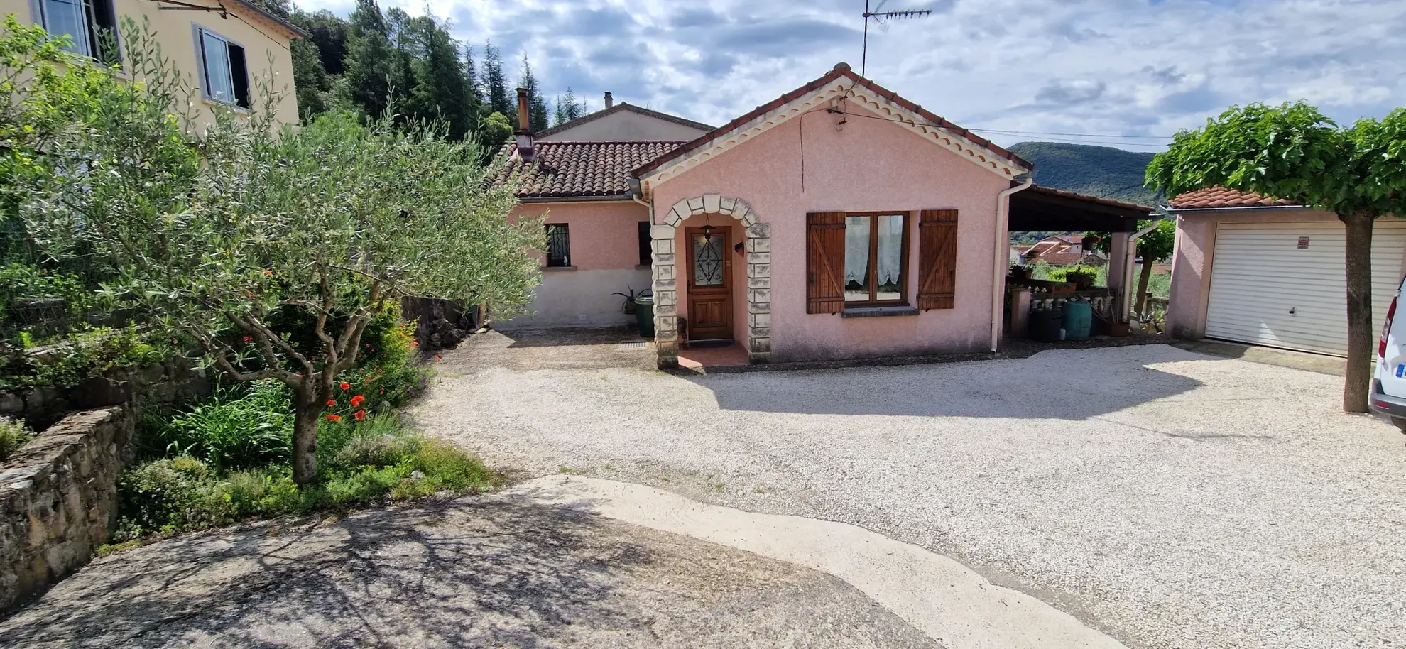 Maison de plain-pied avec vue Cévennes à La Grand Combe