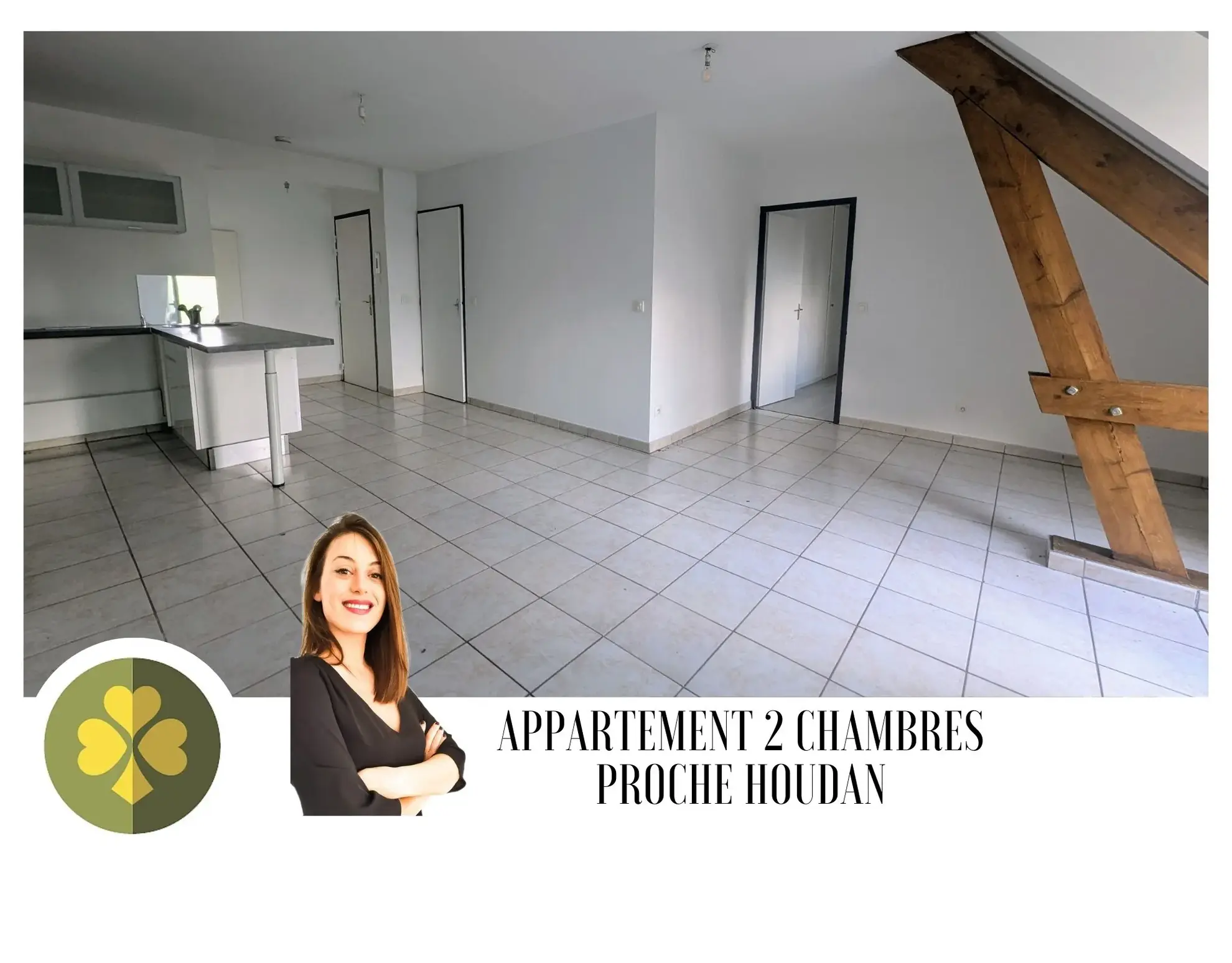 Appartement 2 chambres avec terrasse à Gambais - 60 m² en vente