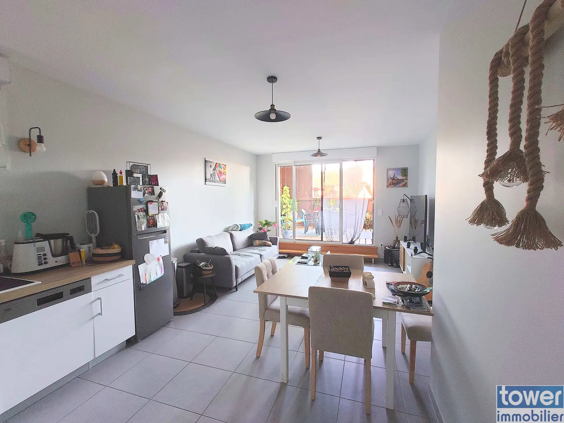 Bel appartement T3 de 60 m² avec terrasse à Villefranche de Rouergue 