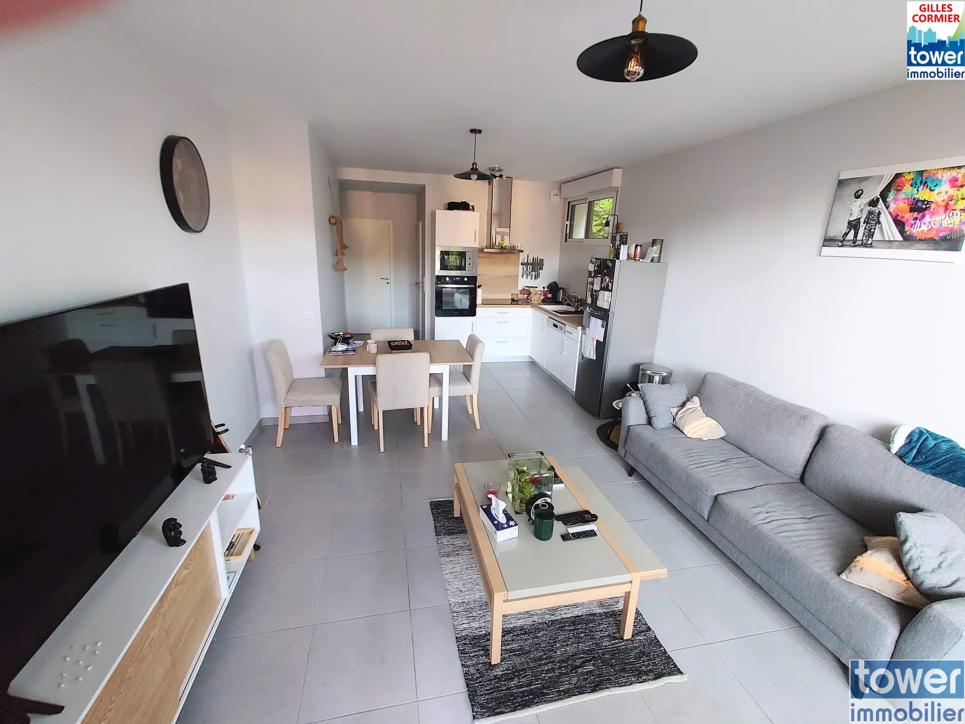 Bel appartement T3 de 60 m² avec terrasse à Villefranche de Rouergue