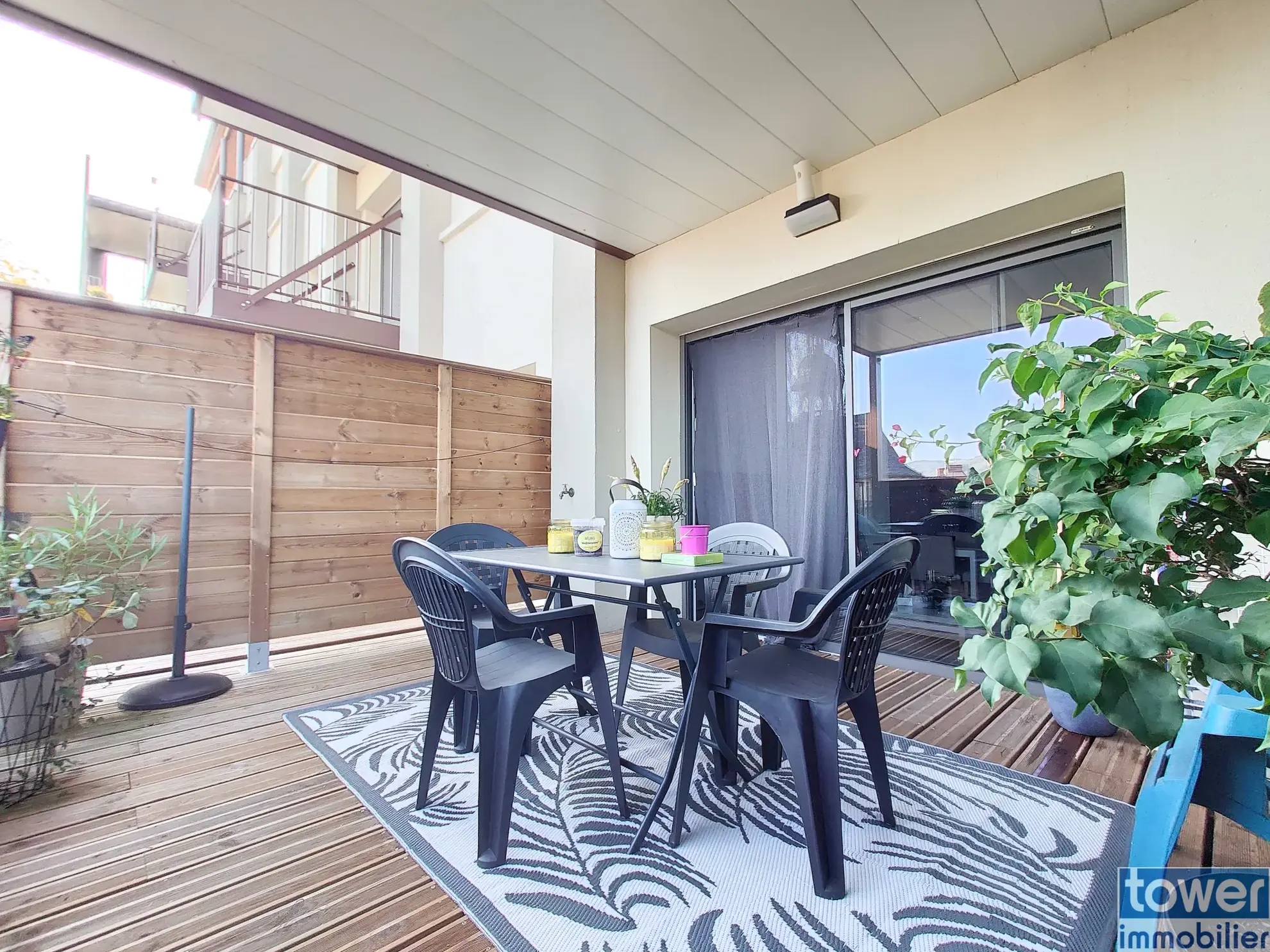 Bel appartement T3 de 60 m² avec terrasse à Villefranche de Rouergue 