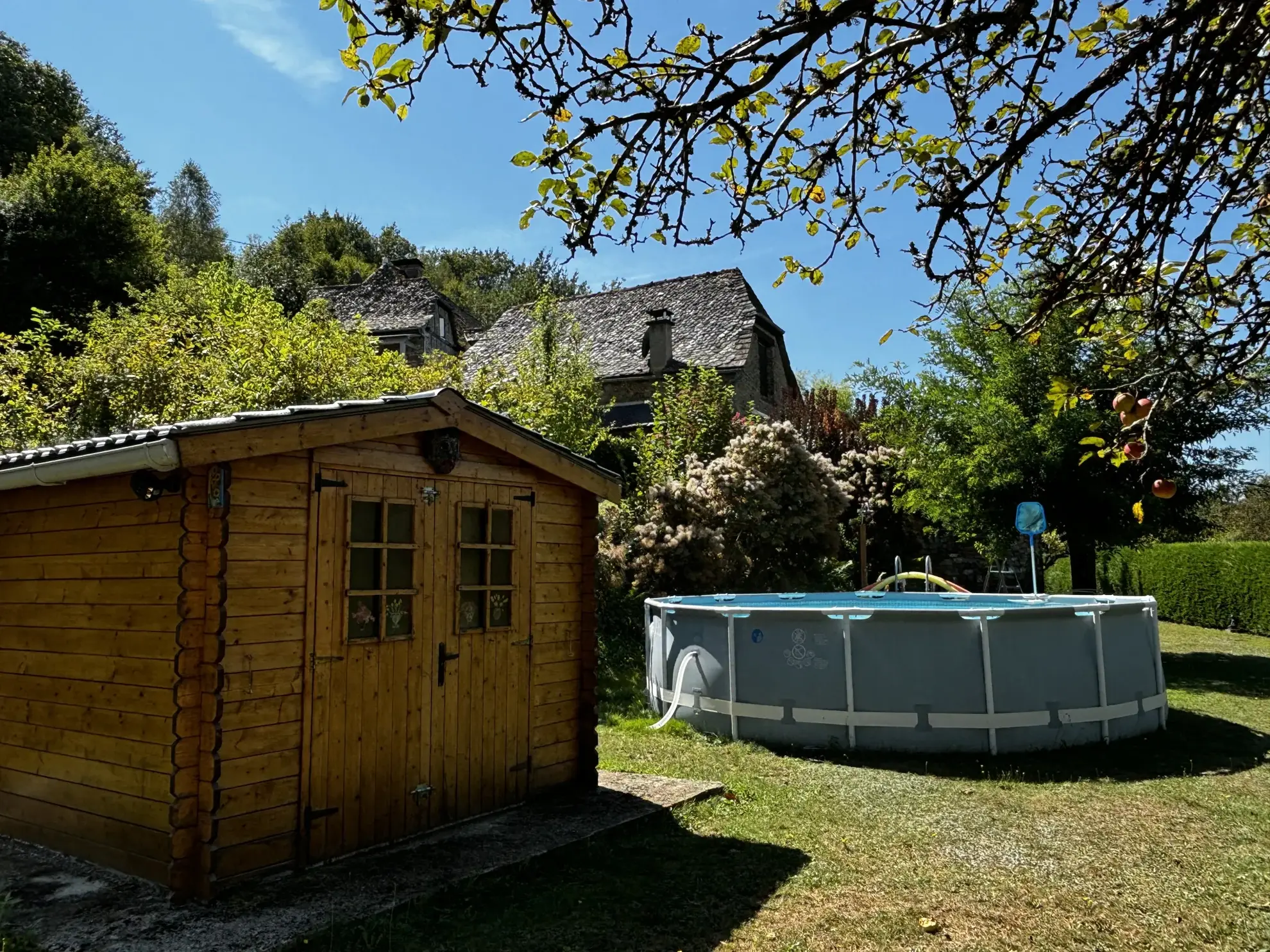 Maison d'été avec vue sur la vallée du Lot à Conques-en-Rouergue 
