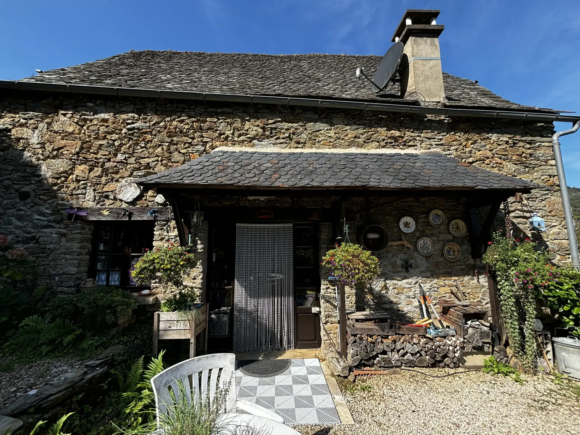 Maison d'été avec vue sur la vallée du Lot à Conques-en-Rouergue 