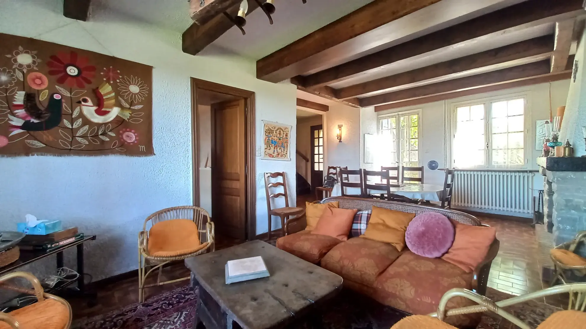 Maison de village à La Couvertoirade avec jardin de 126 m² à rénover 