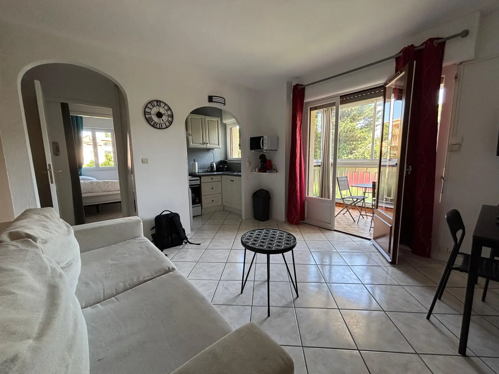 Appartement T1 bis climatisé à Fréjus proche mer et port