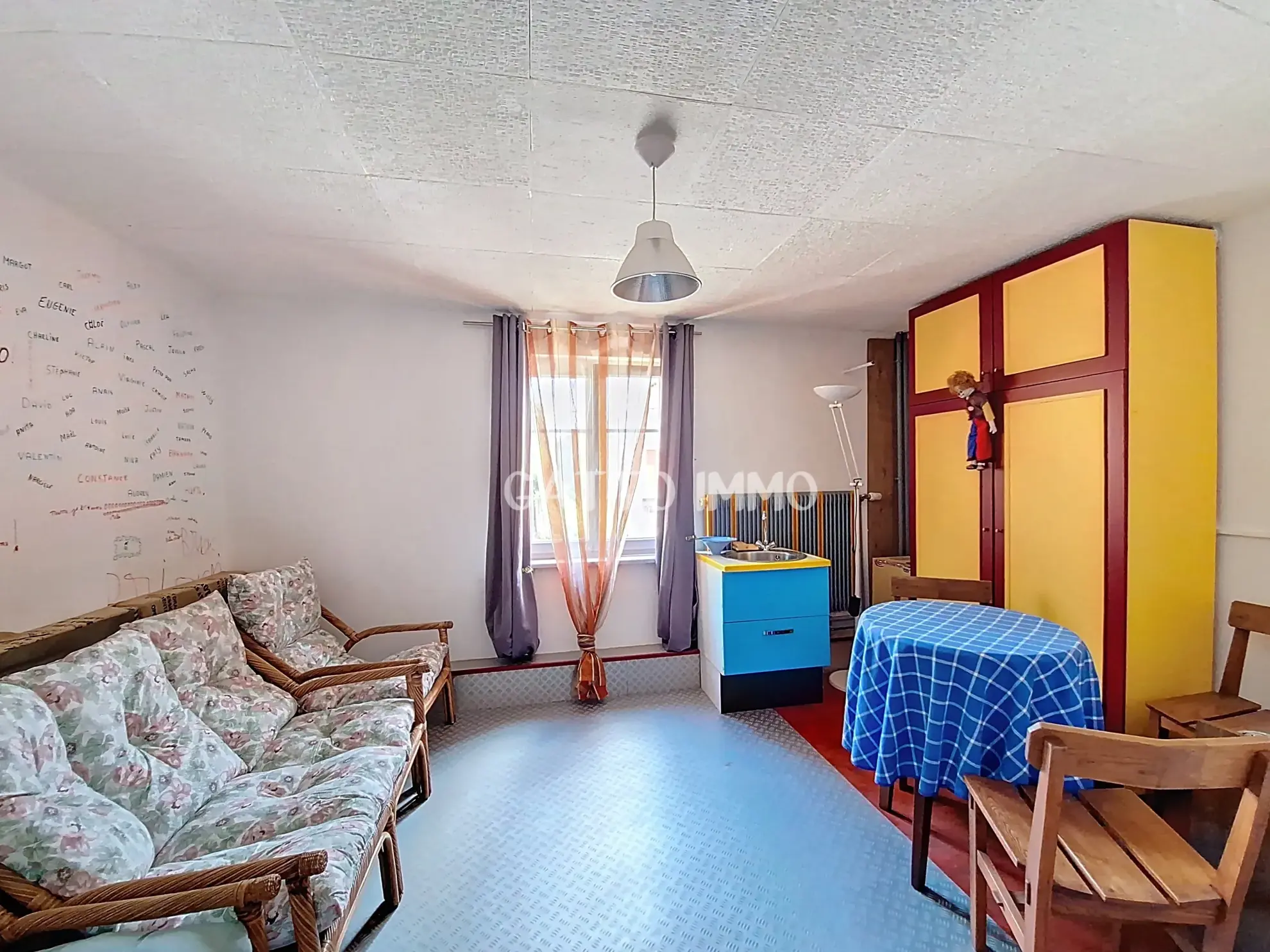 Vaste maison de village à rénover avec grand terrain à Remoncourt 