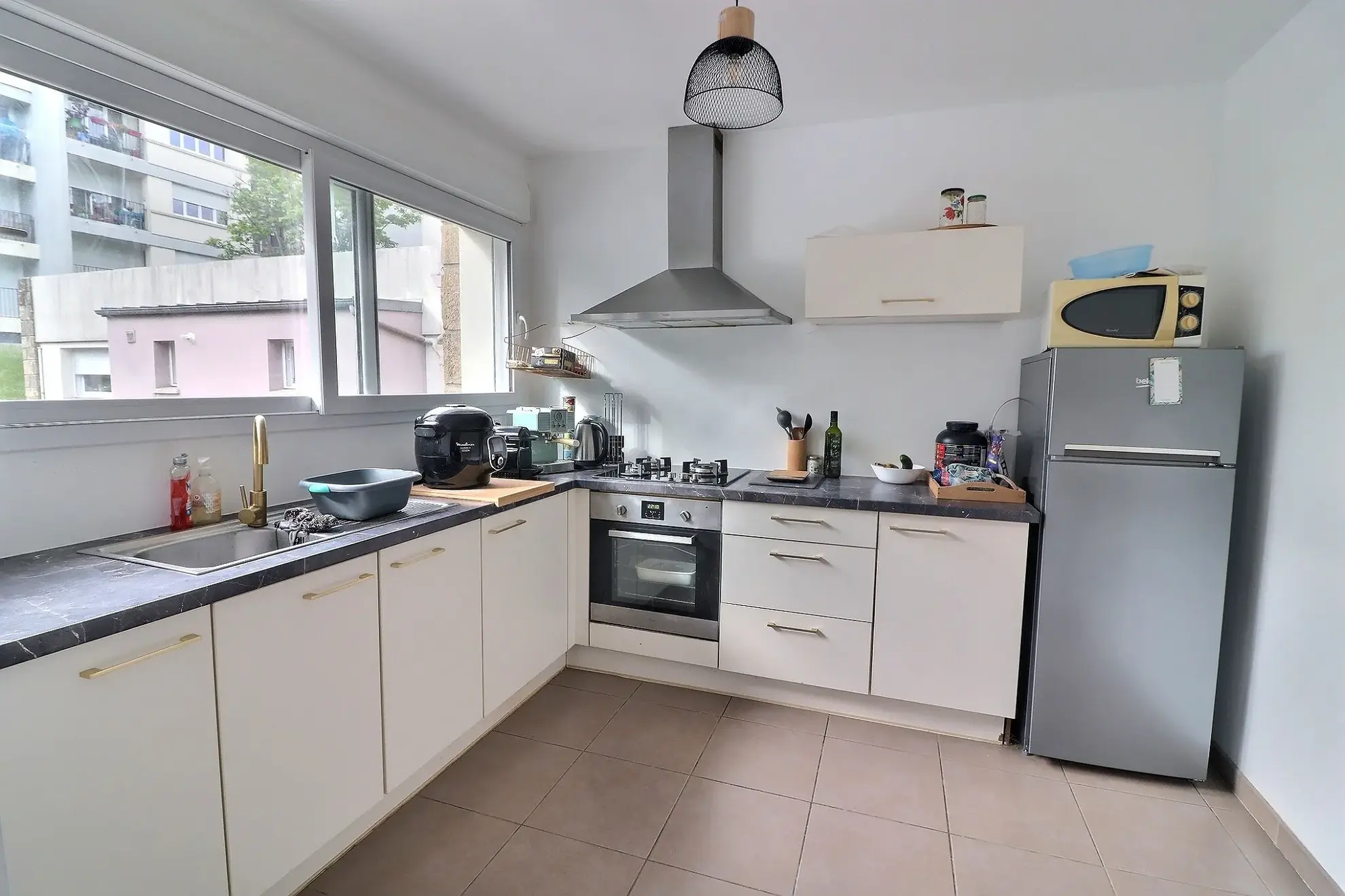 Maison de ville 3 chambres avec jardin et parking à Landerneau KERMARIA 