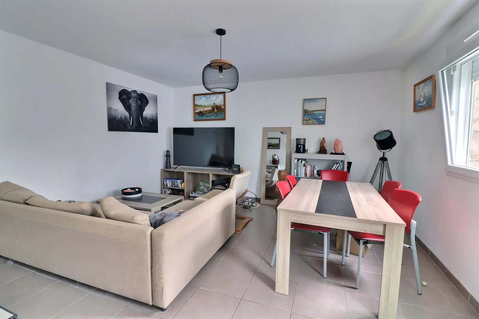 Maison de ville 3 chambres avec jardin et parking à Landerneau KERMARIA 