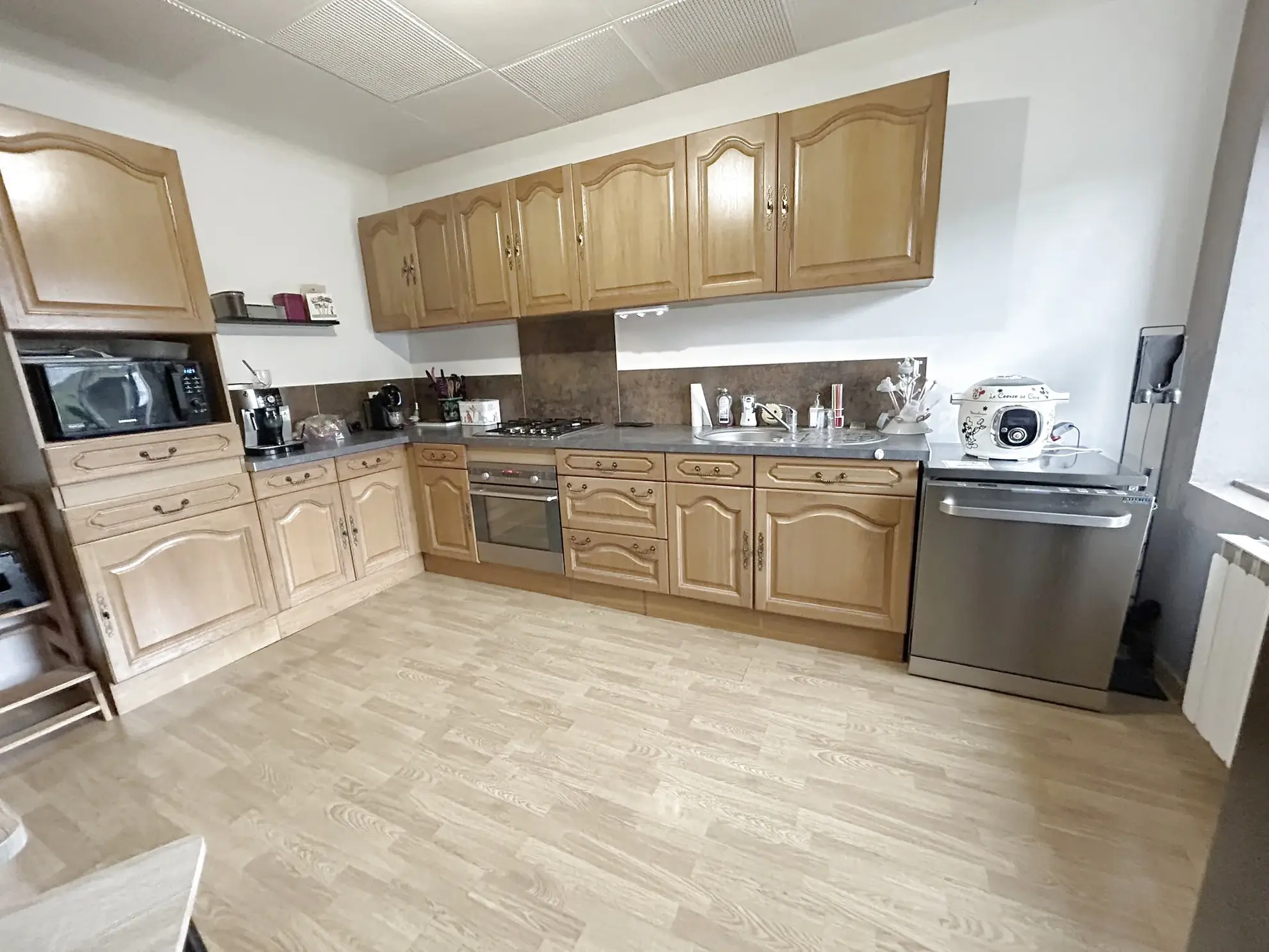 Maison de village avec 3 chambres, jardin et garage à Baudrecourt - Vente 