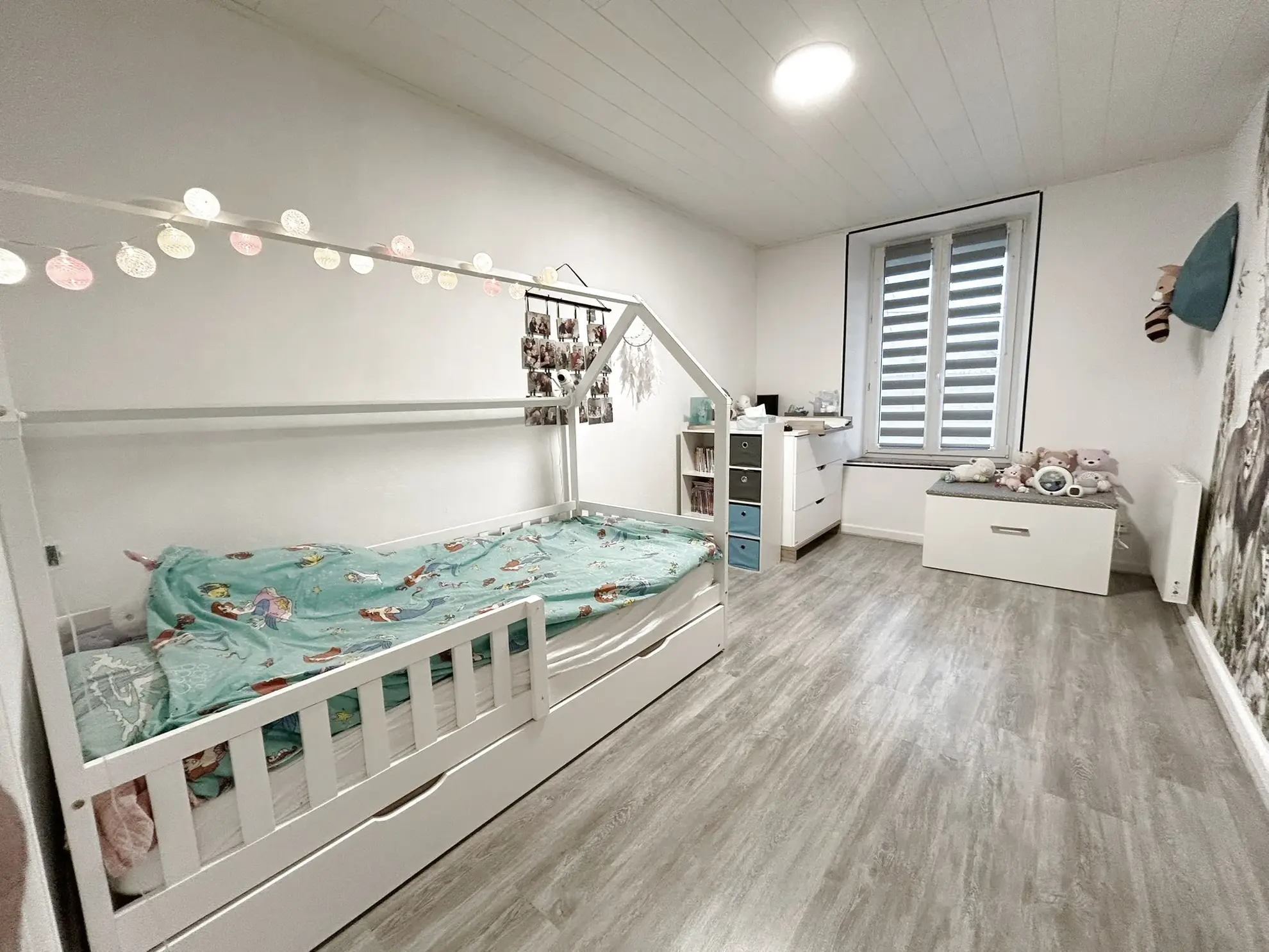 Maison de village avec 3 chambres, jardin et garage à Baudrecourt - Vente 