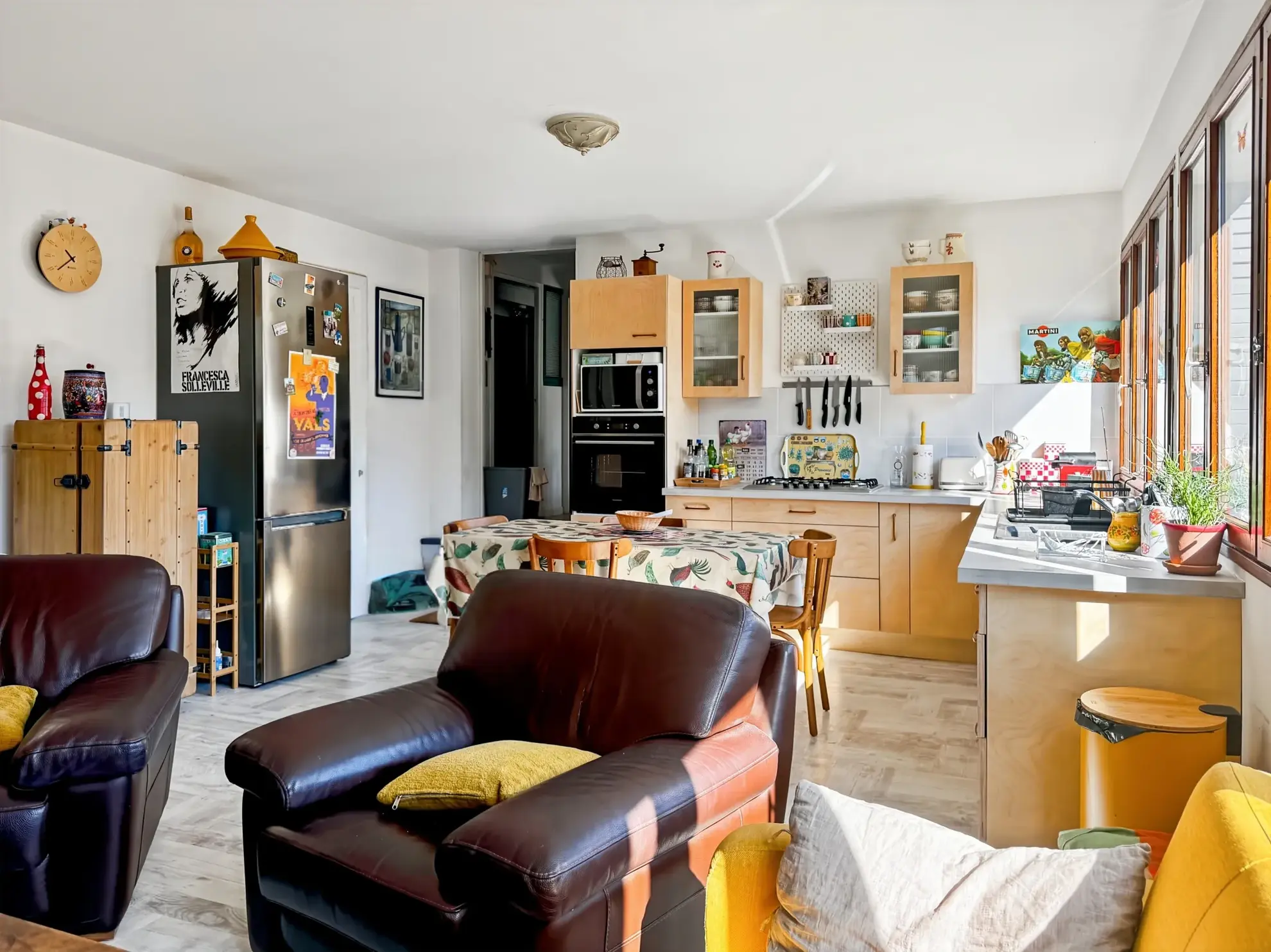 Maison atypique de 88 m² avec jardin, terrasse et vue panoramique à Antraigues-sur-Volane 