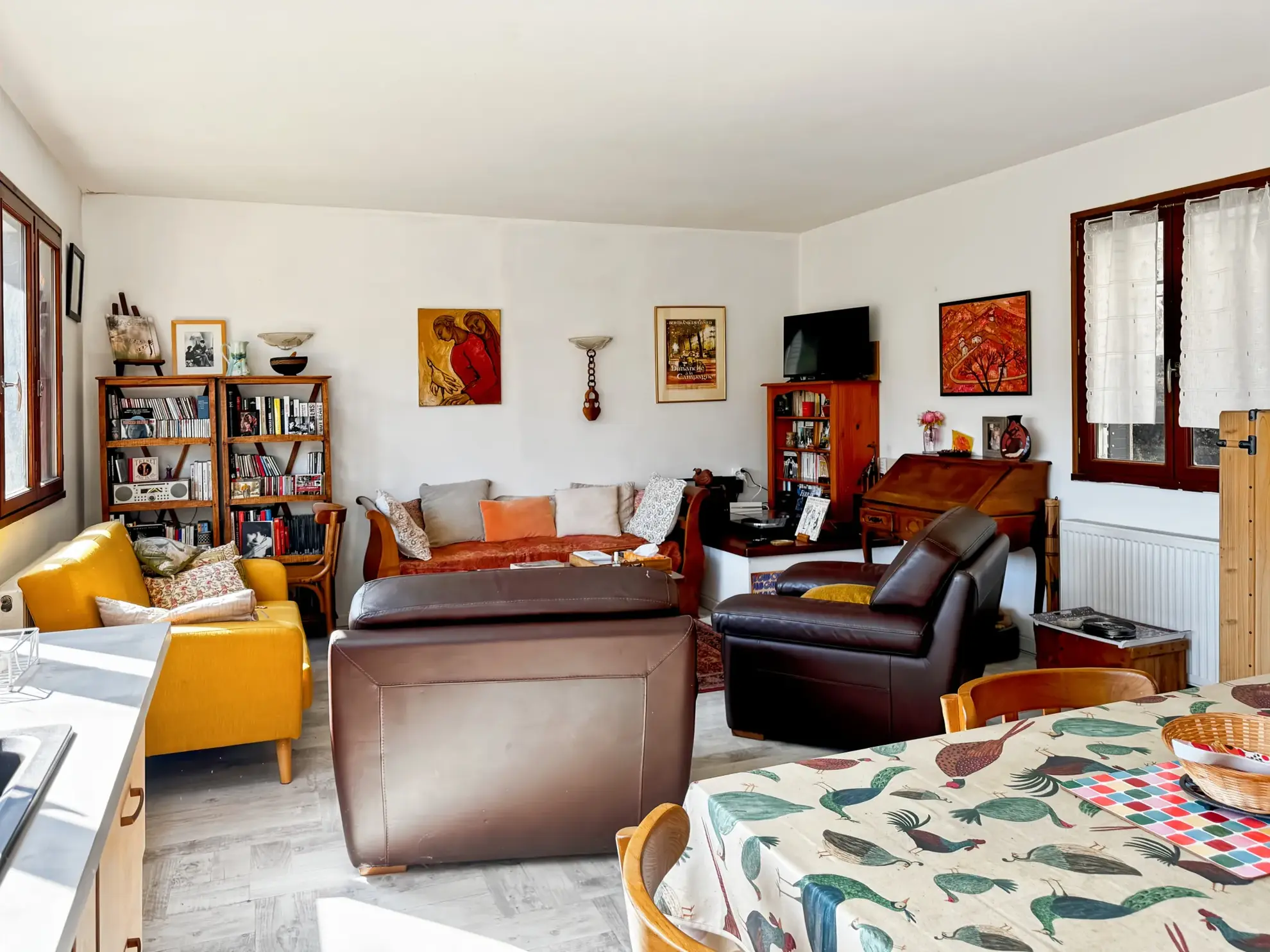 Maison atypique de 88 m² avec jardin, terrasse et vue panoramique à Antraigues-sur-Volane 