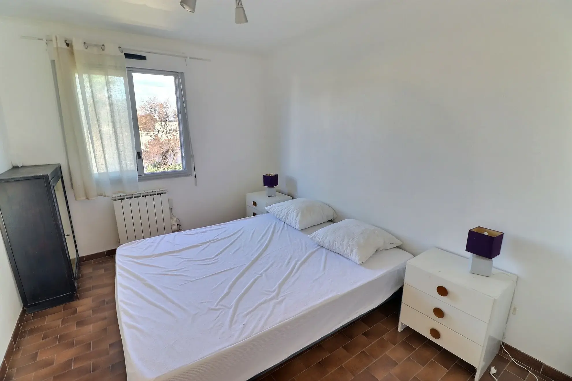 Appartement 3 pièces à Carnon-Plage avec vue latérale sur la mer et parking privé 