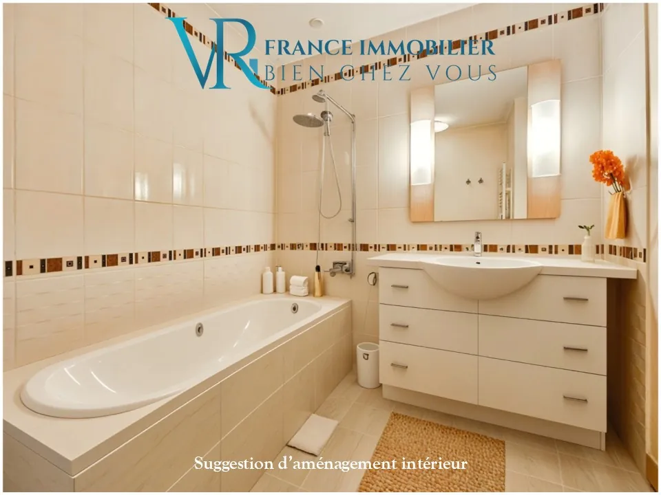 Investissez dans un studio meublé avec terrasse et parking à Divonne-les-Bains 