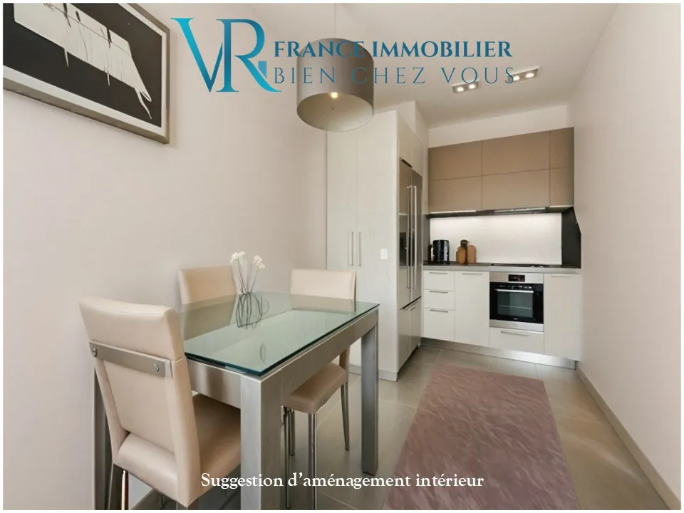 Investissez dans un studio meublé avec terrasse et parking à Divonne-les-Bains 