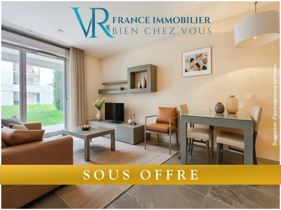 Investissez dans un studio meublé avec terrasse à Divonne-les-Bains