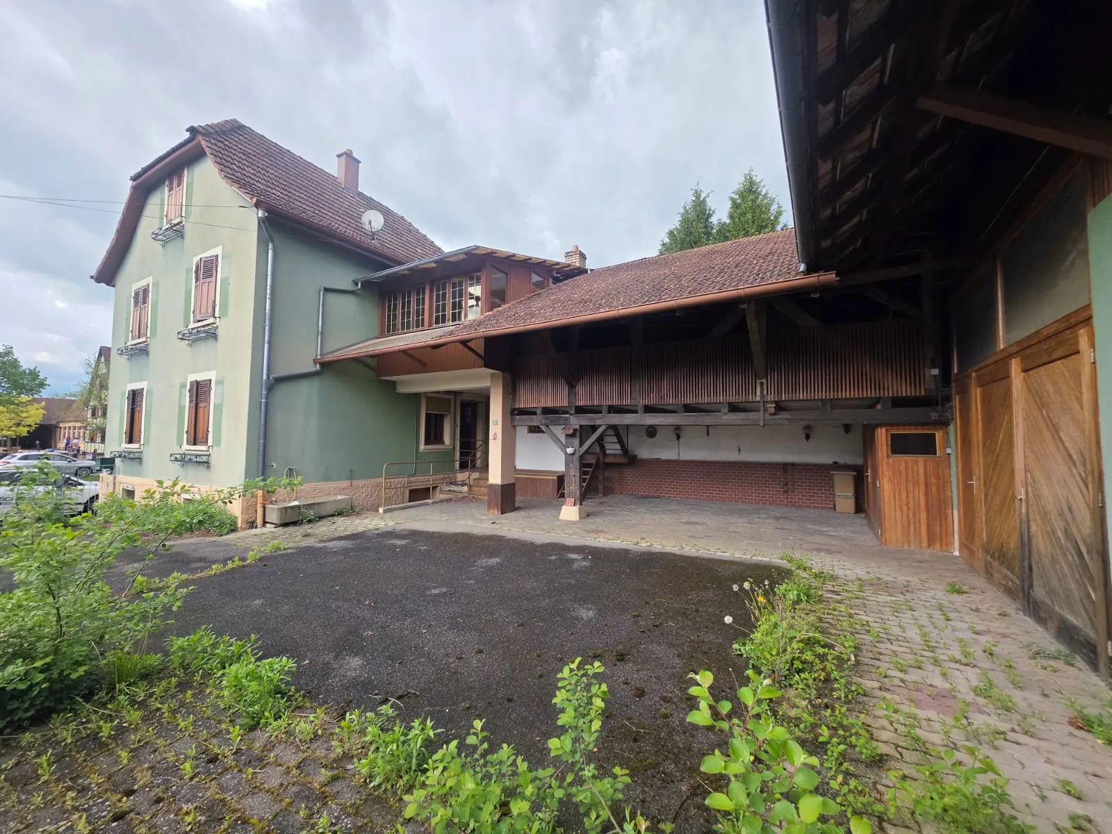 Corps de ferme à rénover à Hirtzbach dans un cadre bucolique avec dépendance et jardin de 7,37 ares