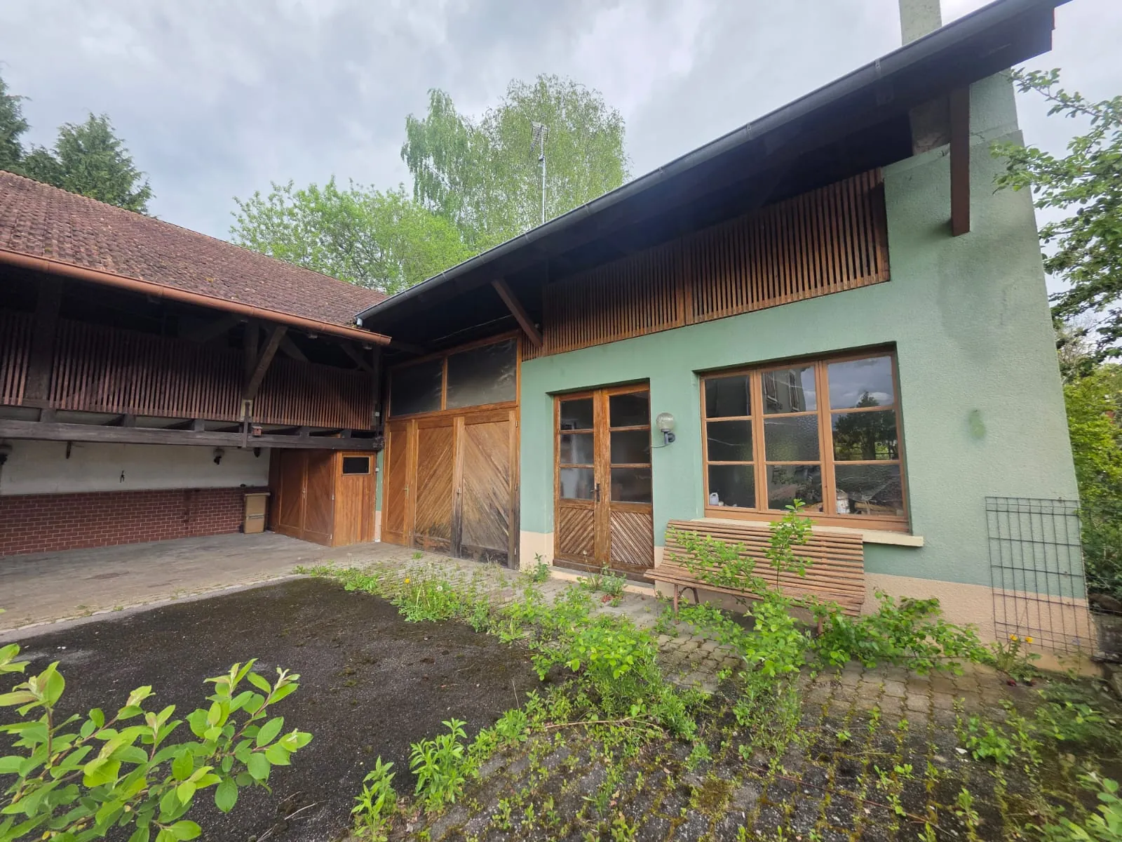 Corps de ferme à rénover à Hirtzbach dans un cadre bucolique avec dépendance et jardin de 7,37 ares 