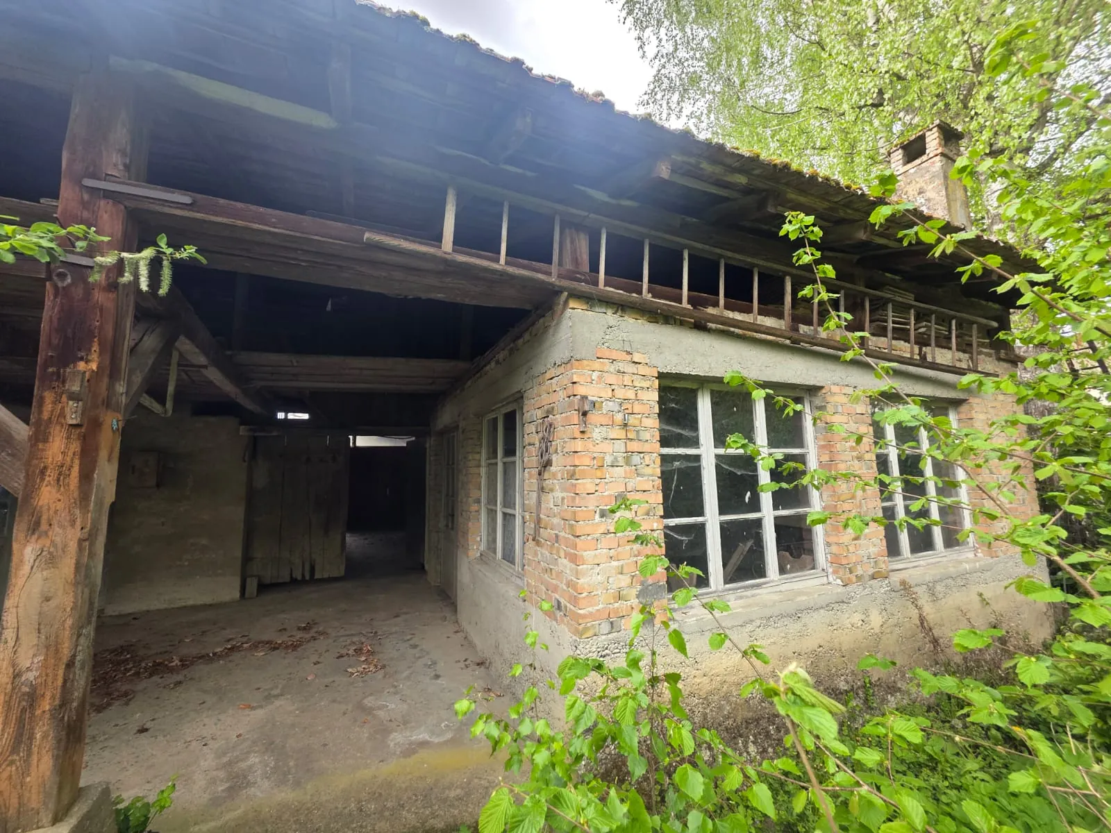 Corps de ferme à rénover à Hirtzbach dans un cadre bucolique avec dépendance et jardin de 7,37 ares 